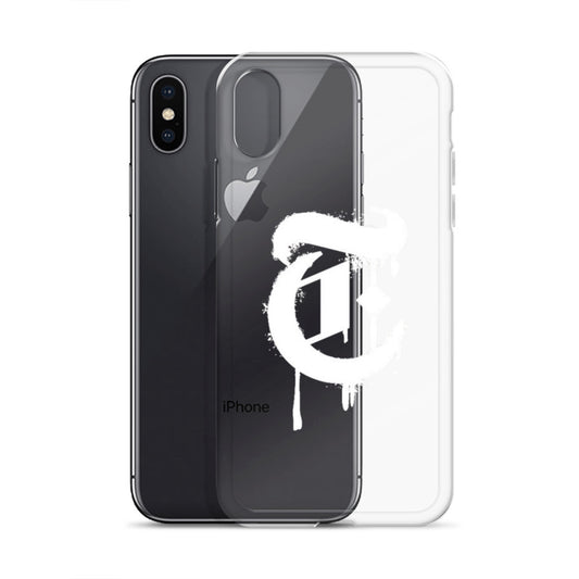 Drippy T Logo Clear Case