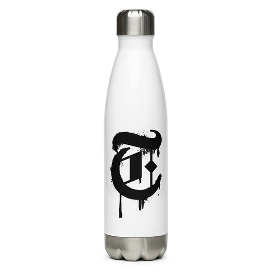 Drippy T Steel Water Bottle