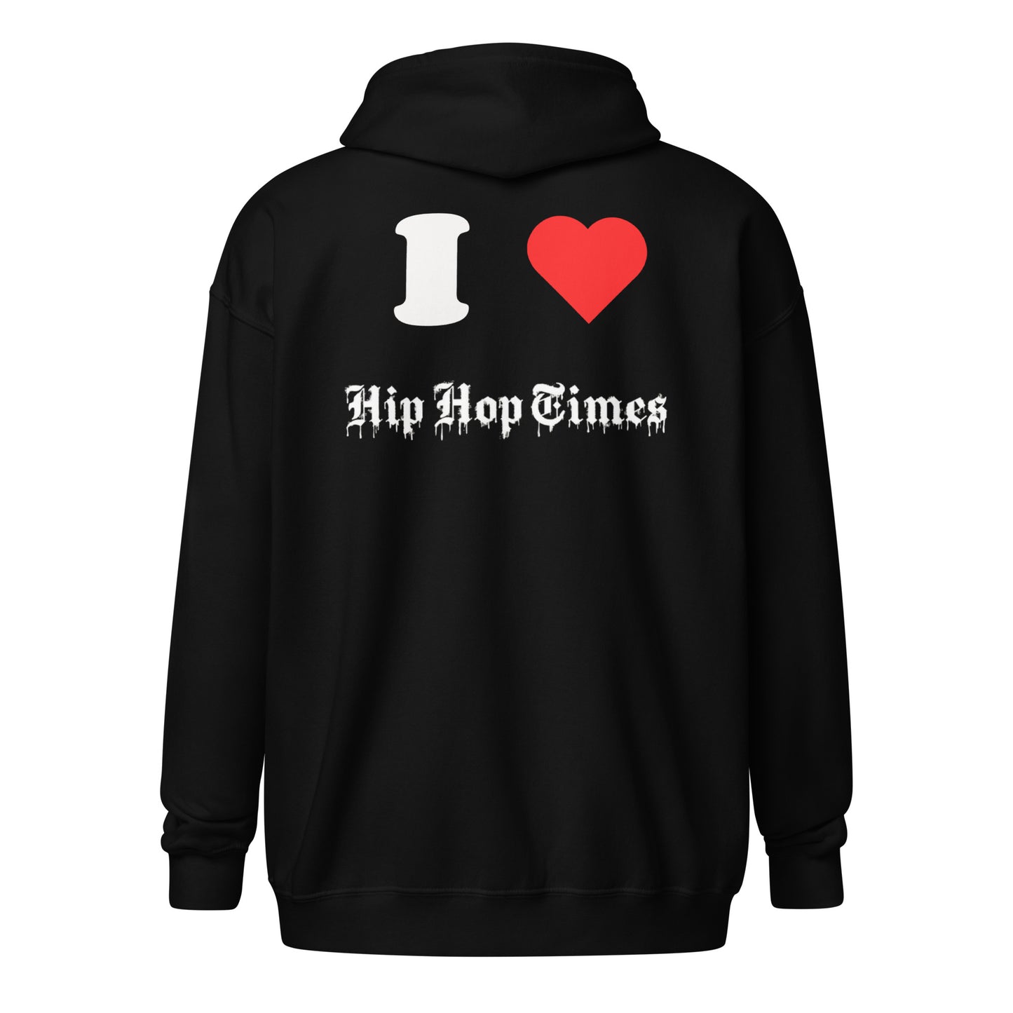 I <3 Hip Hop Times Zip Up