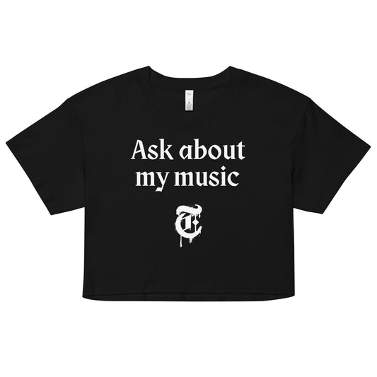 Ask About My Music Crop